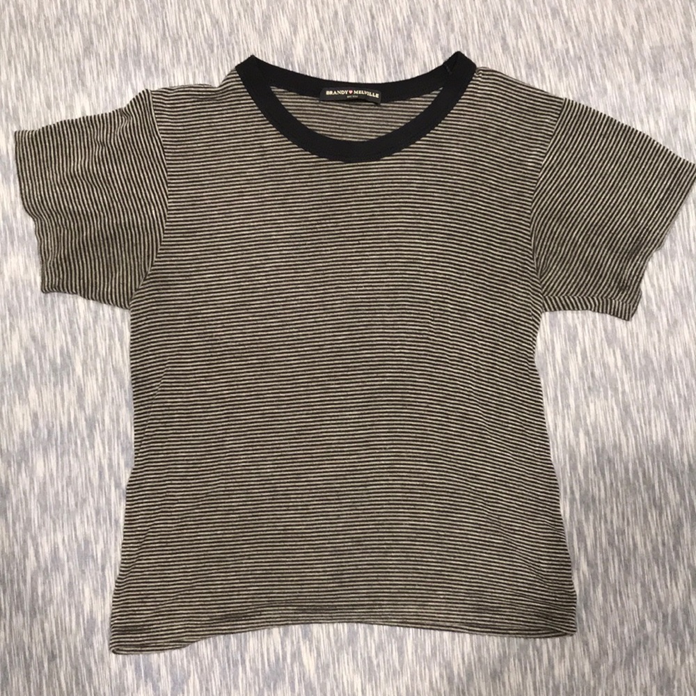 Brandy Melville Striped Tee